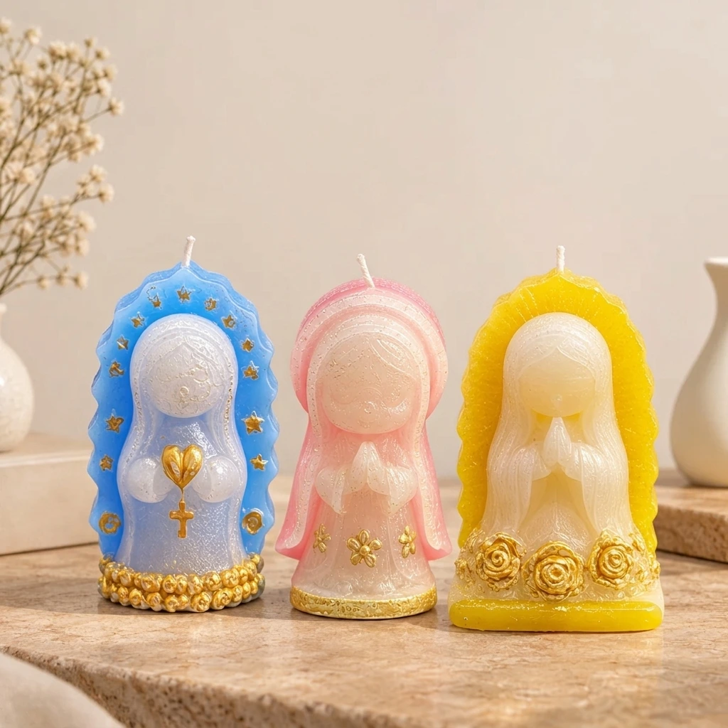 [VEL-FOR-PRE-037] Vela Premium Virgencitas